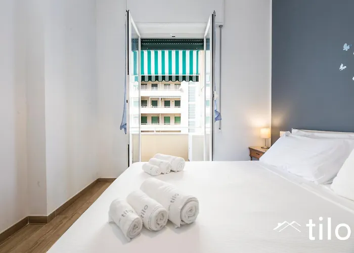 1m| 1br| Terrazza Waterfront| A/c By Tilo דירה ג'נובה