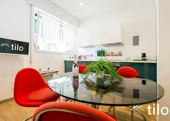 דירה 1m| 1br| Terrazza Waterfront| A/c By Tilo ג'נובה