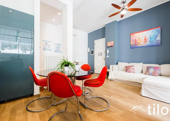 1m| 1br| Terrazza Waterfront| A/c By Tilo דירה ג'נובה