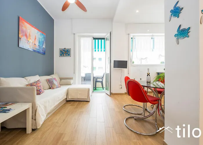 1m| 1br| Terrazza Waterfront| A/c By Tilo ג'נובה