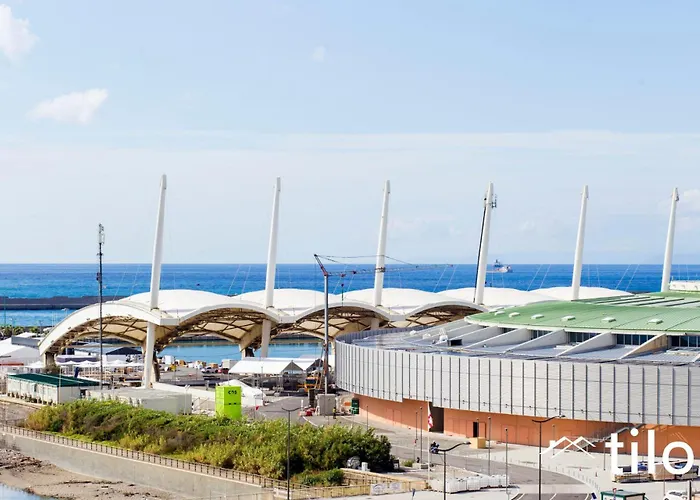 דירה 1m| 1br| Terrazza Waterfront| A/c By Tilo ג'נובה